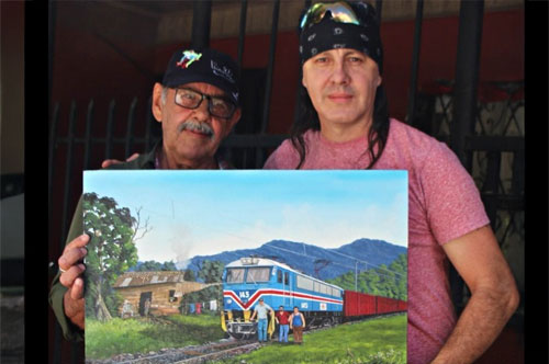 El Arte Como Un Viaje en el Tiempo: La Historia de Jorge Corrales Picado y su Pasión por el&nbsp;Ferrocarril
